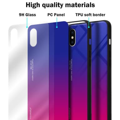 Cover iPhone X / XS Etui Case (Sort)