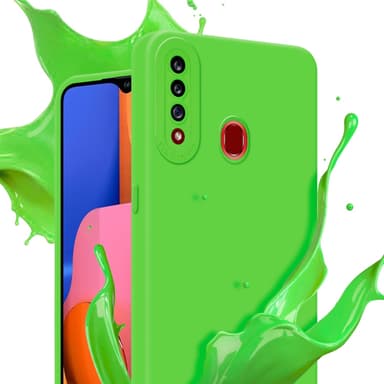 Samsung Galaxy A20s Cover Etui Case (Grøn)
