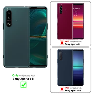 Sony Xperia 5 III Pungetui Cover Case (Blå)