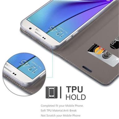 Samsung Galaxy NOTE 5 Pungetui Cover Case (Blå)