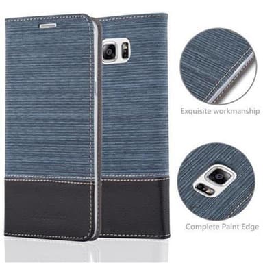 Samsung Galaxy NOTE 5 Pungetui Cover Case (Blå)