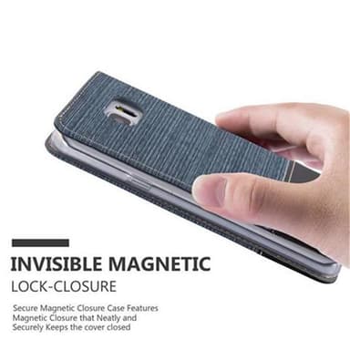 Samsung Galaxy NOTE 5 Pungetui Cover Case (Blå)