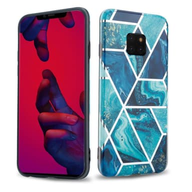 Huawei MATE 20 PRO Pungetui Cover Case (Blå)