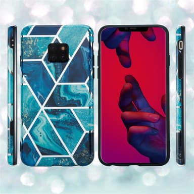 Huawei MATE 20 PRO Pungetui Cover Case (Blå)