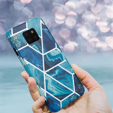 Huawei MATE 20 PRO Pungetui Cover Case (Blå)