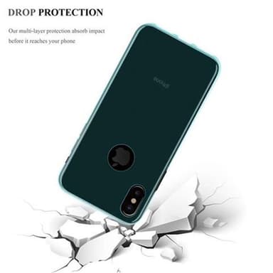 iPhone X / XS Cover TPU Etui (Blå)