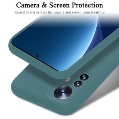 Xiaomi 12 PRO Cover Etui Case (Grøn)