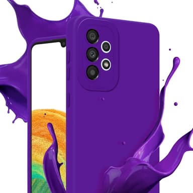 Samsung Galaxy A72 4G / 5G Cover Etui Case (Lilla)