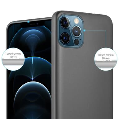iPhone 12 PRO MAX Cover Etui Case (Grå)