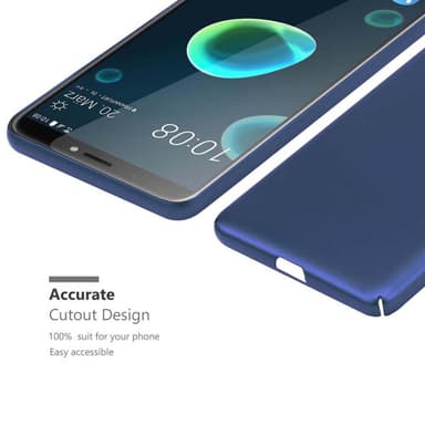 HTC Desire 12 PLUS Cover Etui Case (Blå)