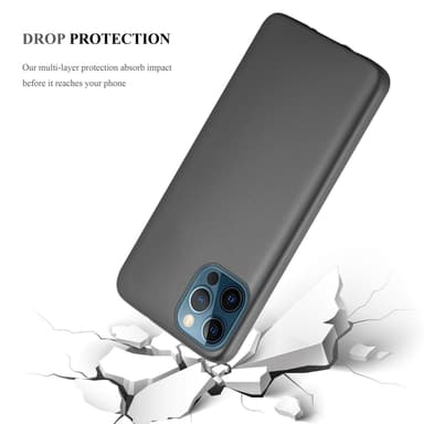 iPhone 12 PRO MAX Cover Etui Case (Grå)