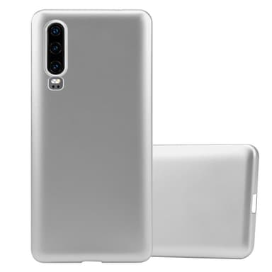 Huawei P30 Cover Etui Case (Sølv)