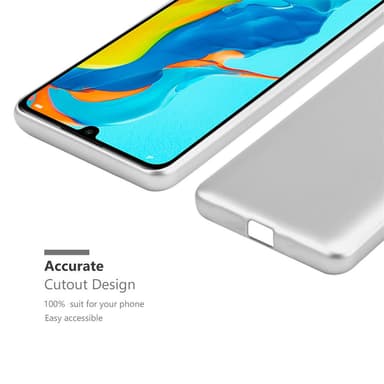 Huawei P30 LITE Cover Etui Case (Sølv)