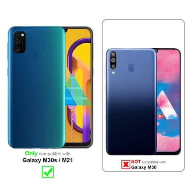Samsung Galaxy M21 / M30s Cover Etui Case (Blå)