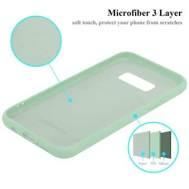 Samsung Galaxy S8 Cover Etui Case (Grøn)