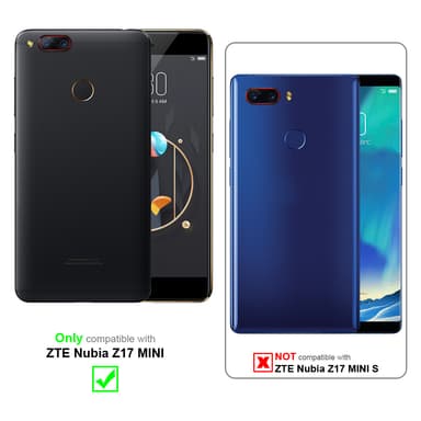 ZTE Nubia Z17 MINI Cover Etui Case (Brun)