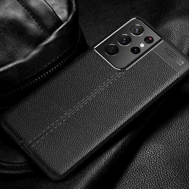 Samsung Galaxy S21 ULTRA Etui Case Cover (Sort)
