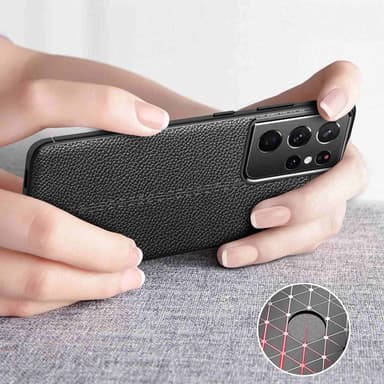 Samsung Galaxy S21 ULTRA Etui Case Cover (Sort)