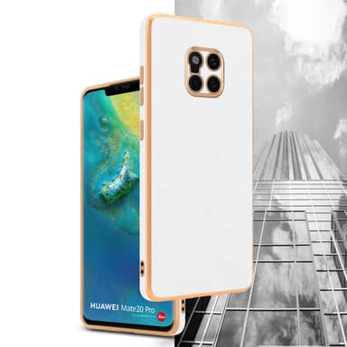 Huawei MATE 20 PRO Cover Etui Case (Hvid)
