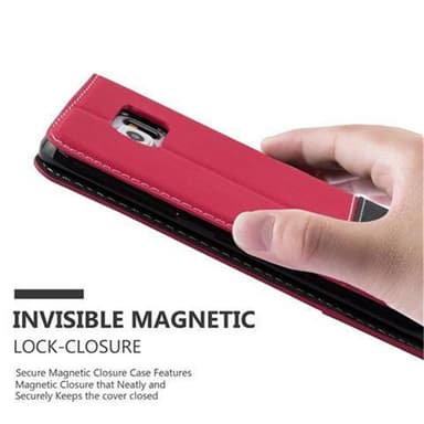 Samsung Galaxy S6 EDGE Etui Case Cover (Rød)