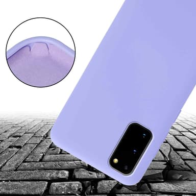 Samsung Galaxy S20 Etui Cover Kæde (Lilla)