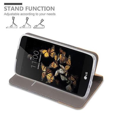 LG K8 2016 Pungetui Cover Case (Grå)