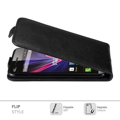 WIKO WAX Pungetui Flip Cover (Sort)