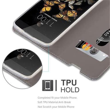 LG K8 2016 Pungetui Cover Case (Grå)