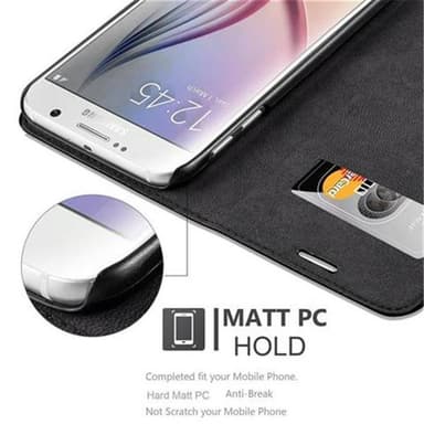 Samsung Galaxy S6 Cover Etui Case (Sort)