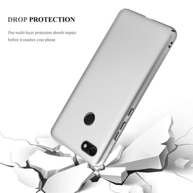 Huawei Y6 PRO 2017 Cover Etui Case (Sølv)