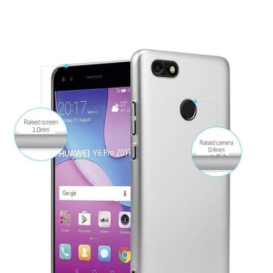 Huawei Y6 PRO 2017 Cover Etui Case (Sølv)