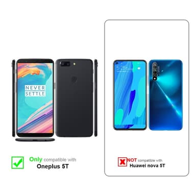OnePlus 5T Pungetui Cover Case (Lilla)