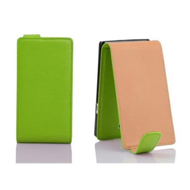 LG L70 (1. SIM) Pungetui Flip Cover (Grøn)