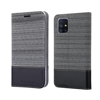 Samsung Galaxy M51 Pungetui Cover Case (Grå)