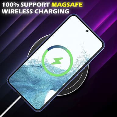 Samsung Galaxy S22 PLUS Cover Etui Case (Blå)