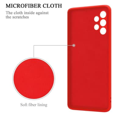 Samsung Galaxy A32 4G Cover Etui Case (Rød)