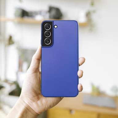 Samsung Galaxy S22 PLUS Cover Etui Case (Blå)