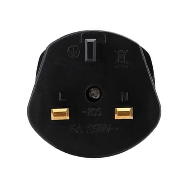 4x Stikkontaktadapter Rejsekonverter (britisk type g