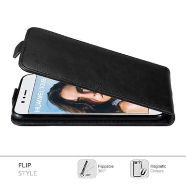 Huawei NOVA 2 Pungetui Flip Cover (Sort)