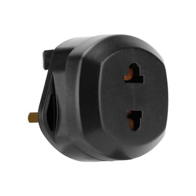 4x Stikkontaktadapter Rejsekonverter (britisk type g