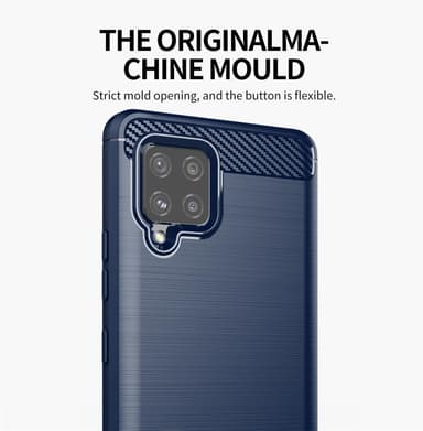Samsung Galaxy A42 4G Cover TPU Etui (Blå)
