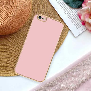 iPhone 6 / 6S Cover Etui Case (Lyserød)