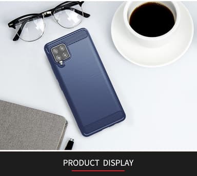 Samsung Galaxy A42 4G Cover TPU Etui (Blå)