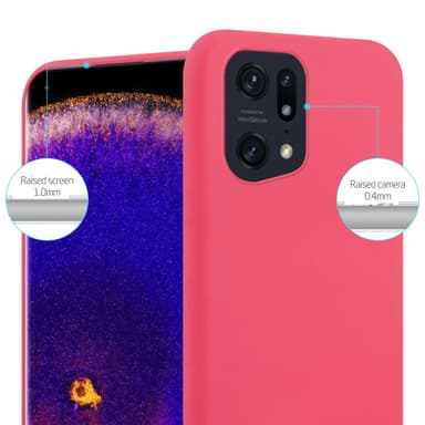 Cover Oppo FIND X5 PRO Etui Case (Rød)