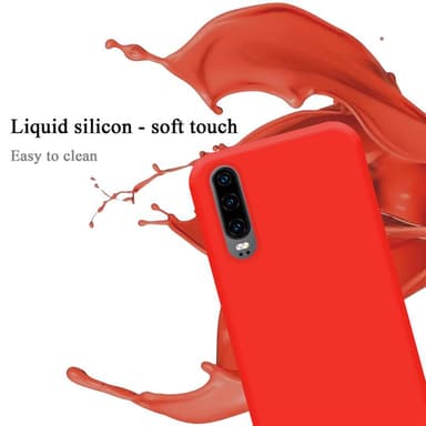 Huawei P30 Cover Etui Case (Rød)