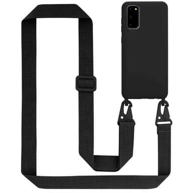 Samsung Galaxy S20 Etui Cover Kæde (Sort)