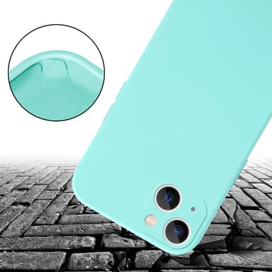 iPhone 14 PLUS Etui Cover Kæde (Turkis)