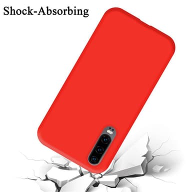 Huawei P30 Cover Etui Case (Rød)