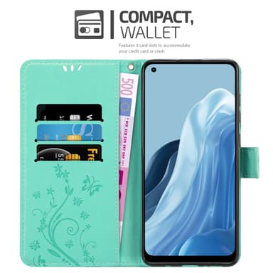 Realme 7 5G Pungetui Cover Case (Turkis)