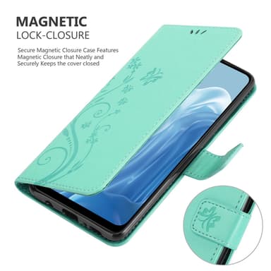 Realme 7 5G Pungetui Cover Case (Turkis)